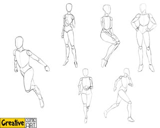 Mannequin Drawing for Beginners  Manikin Drawing Step by Step 